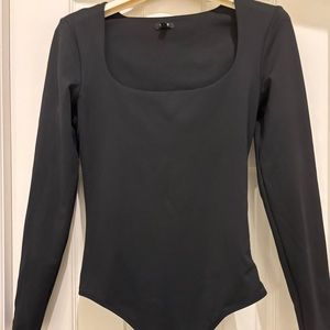 Express Black Body Contour Bodysuit - New without tags, never worn